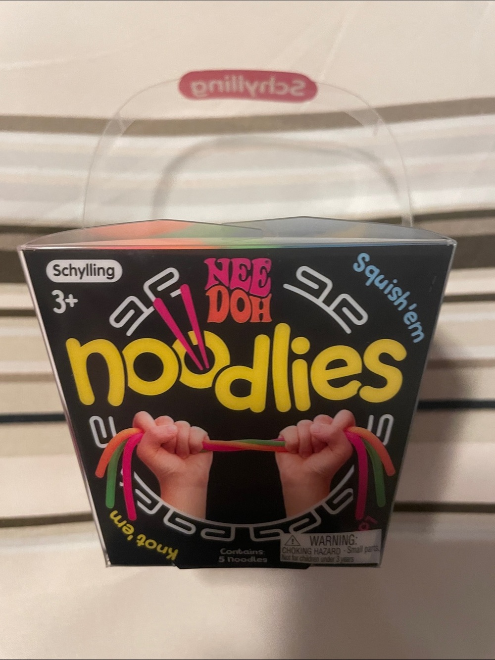 Brand new NeeDoh Noodlies Squishy Toy Multicolor VIRAL Stretchies And Squishies